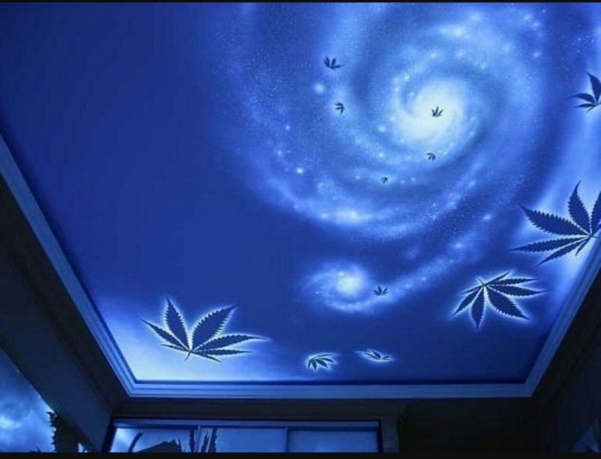 3д потолок с подсветкой