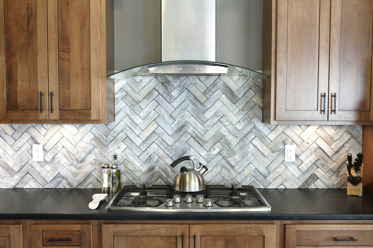 Фартук для кухни из плитки