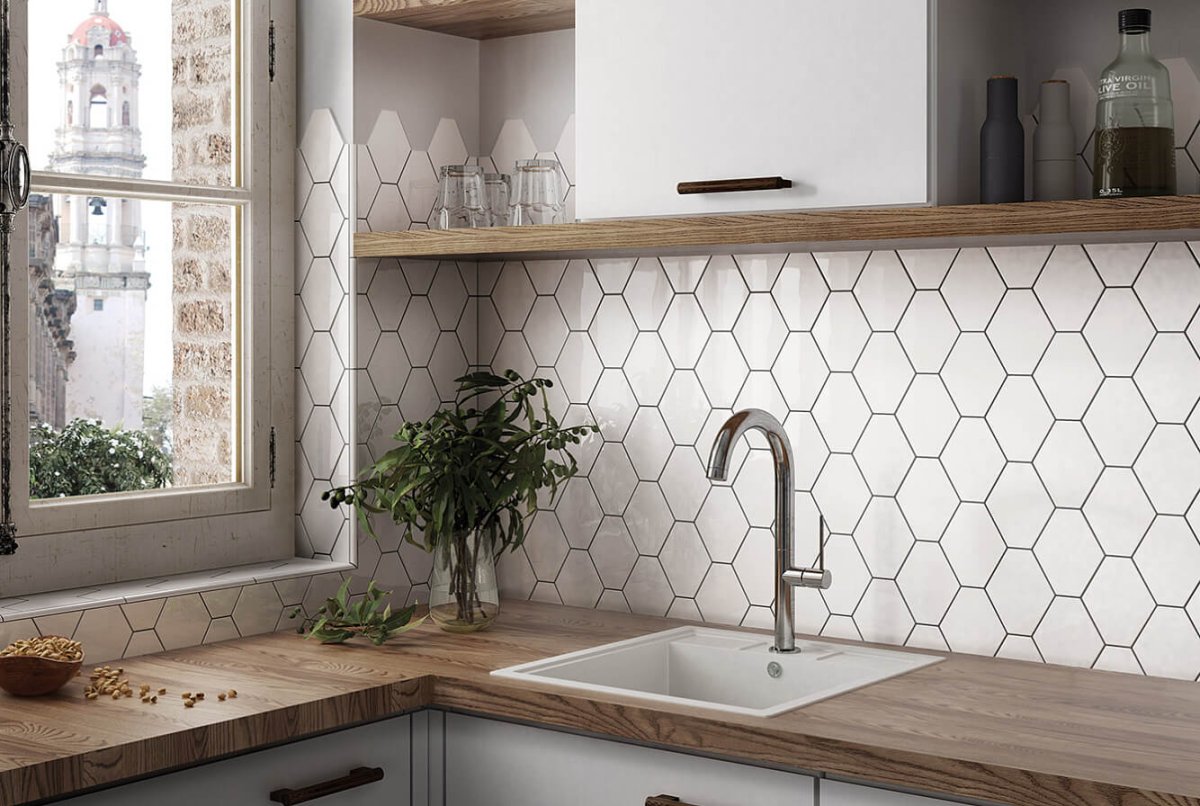 Плитка equipe Scale Hexagon