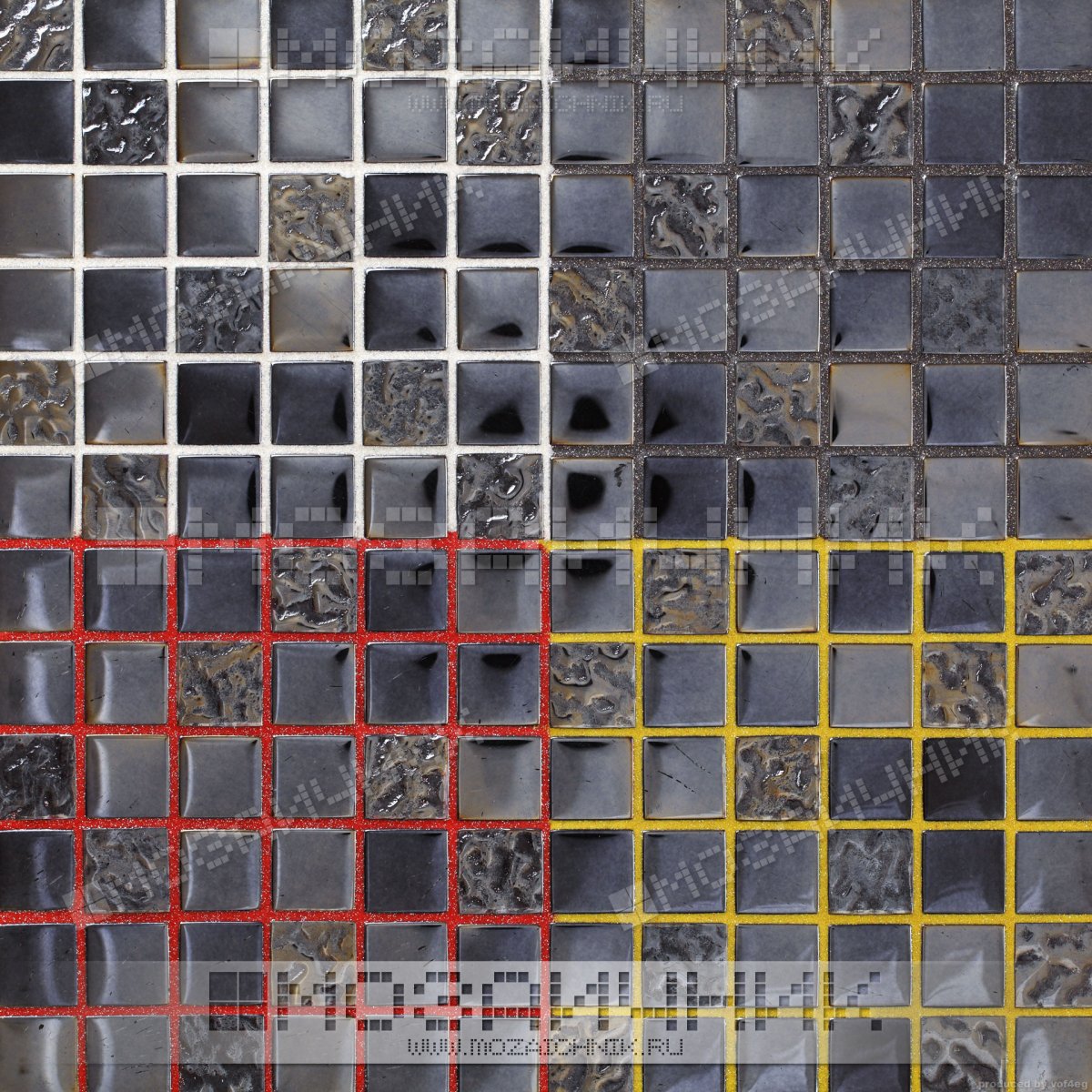 Черная затирка для плитки