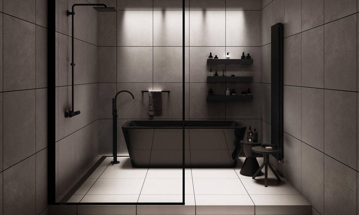 IDDIS Shelfy sheblbti02wa с управлением Push Control черный матовый