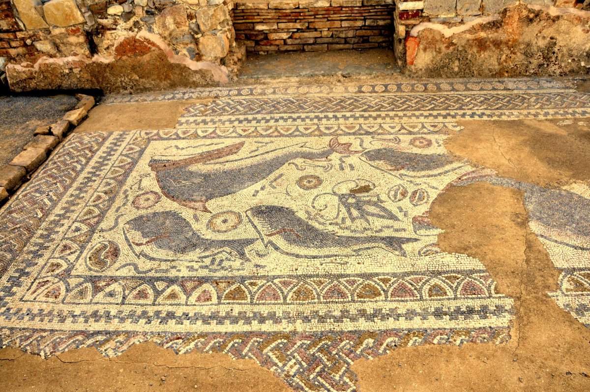 Древняя Греция мозаичные полы