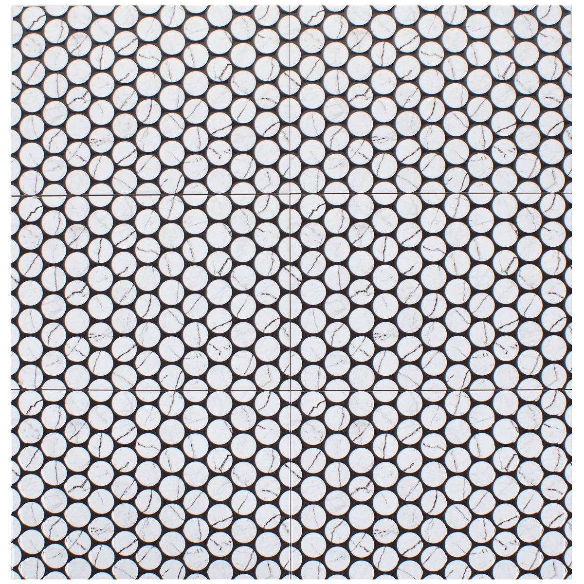 Плитка наcтенная «Помпеи 7» 27.5х40 см 1.65 м2 цвет белый