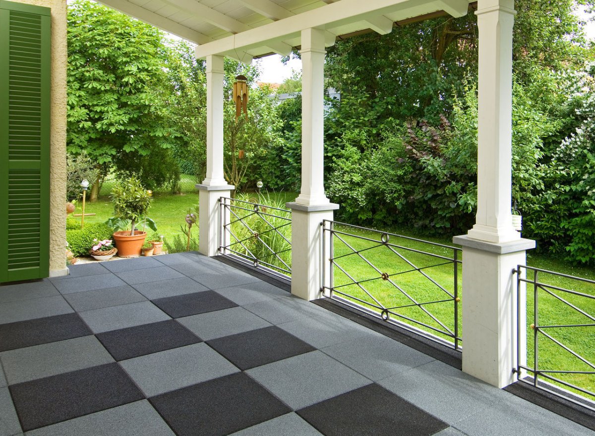 Уличная плитка для террасы