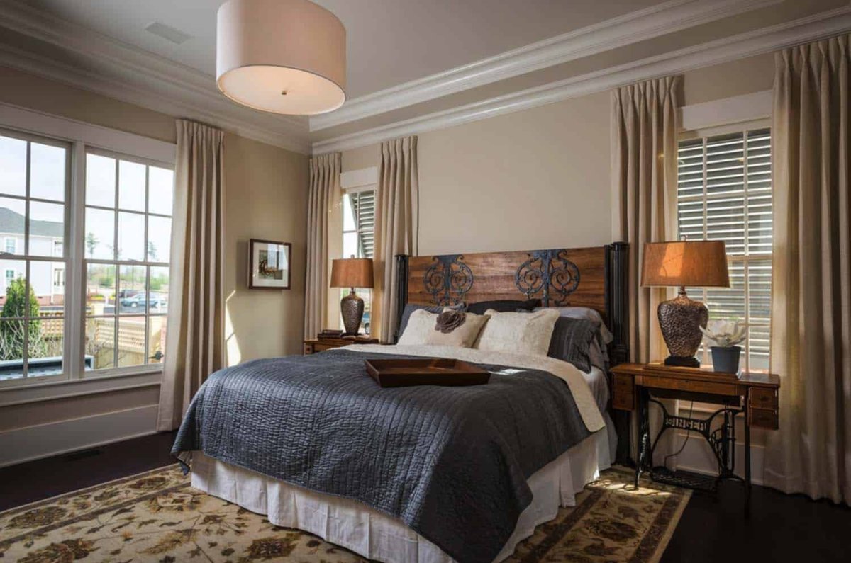 Интерьер спальни в американском стиле