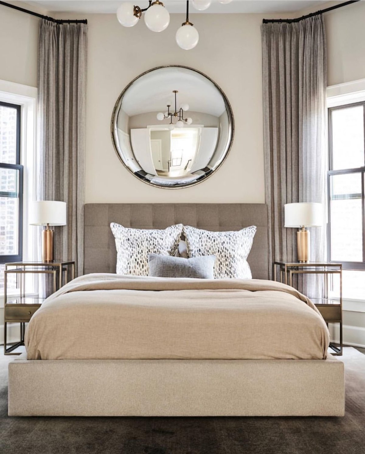 Спальня всамериканском стиле