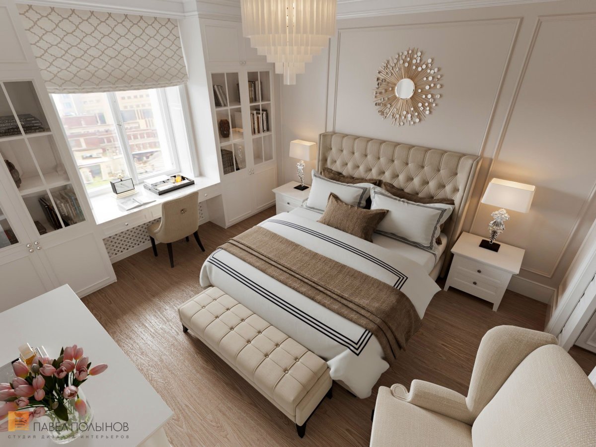 Спальня в современном американском стиле