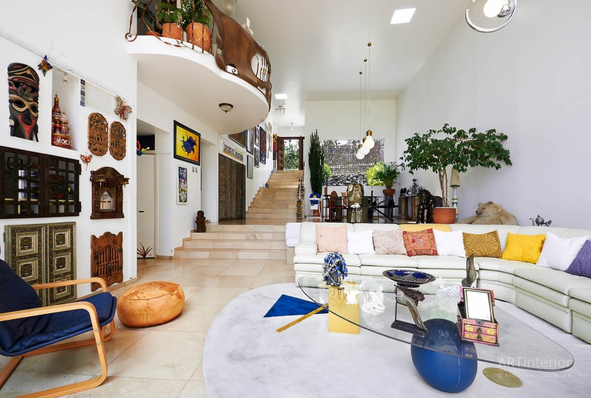 Гостиная в стиле ОНТОАРТ