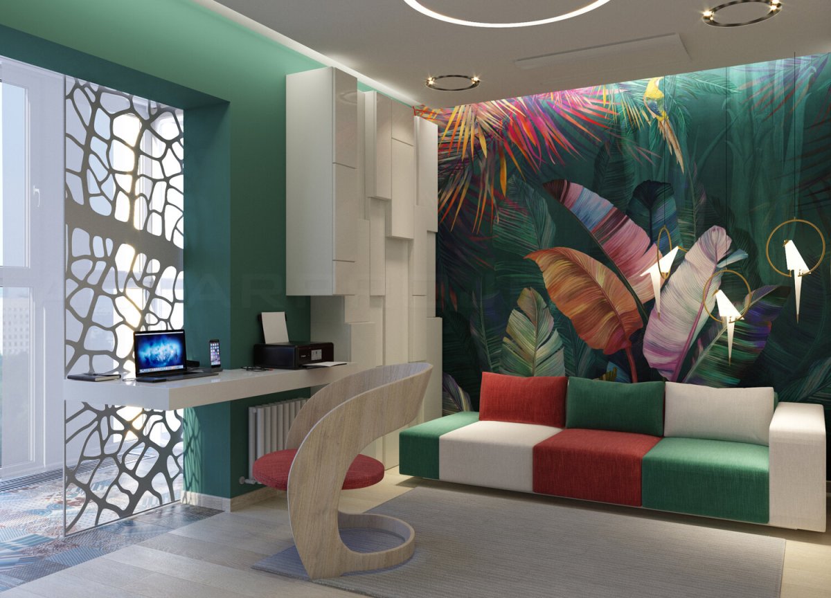 Материалы и отделка в ОНТОАРТ интерьере