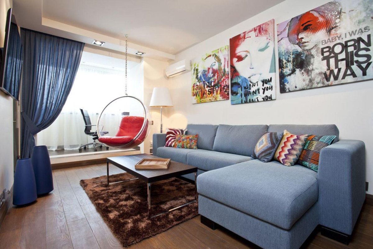 Стиль поп-арт в интерьере