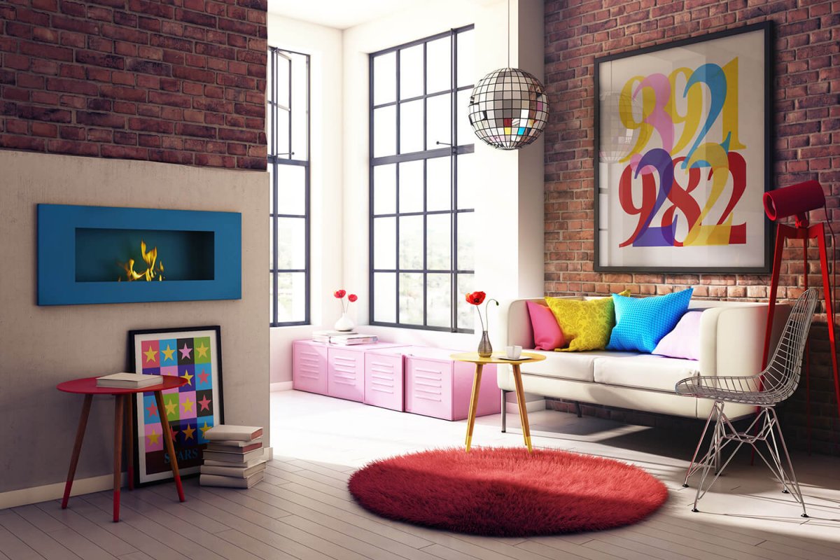 Онто-арт стиль в интерьере