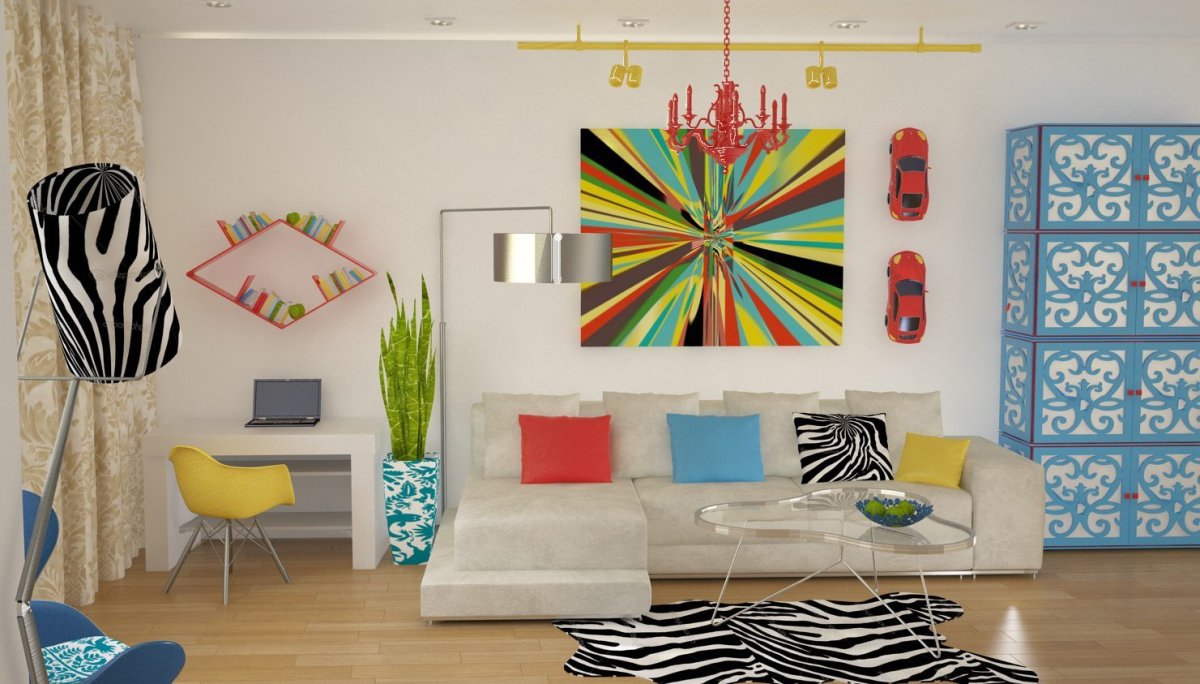 Интерьер в стиле Энди Уорхола