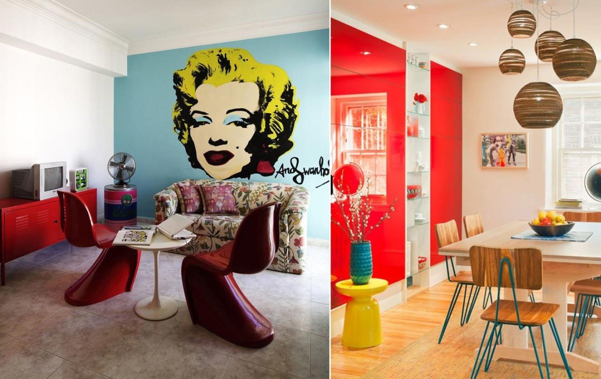 Декор в стиле поп арт