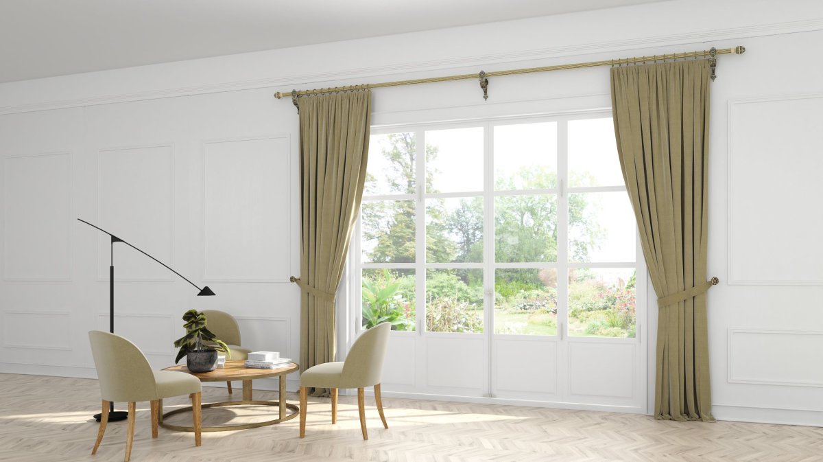 Карнизы для штор в интерьере