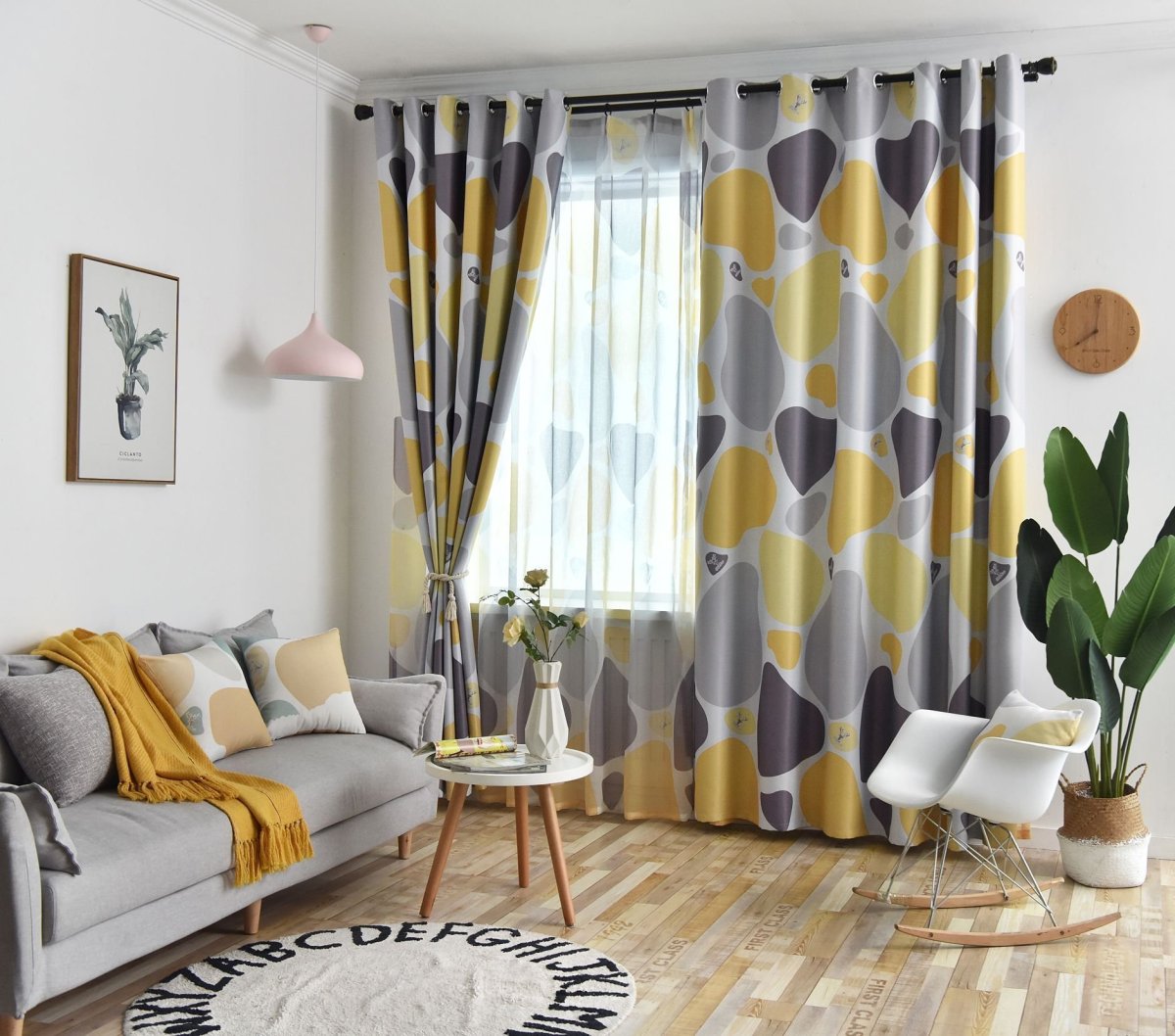 Шторы блэкаут Скандинавский стиль