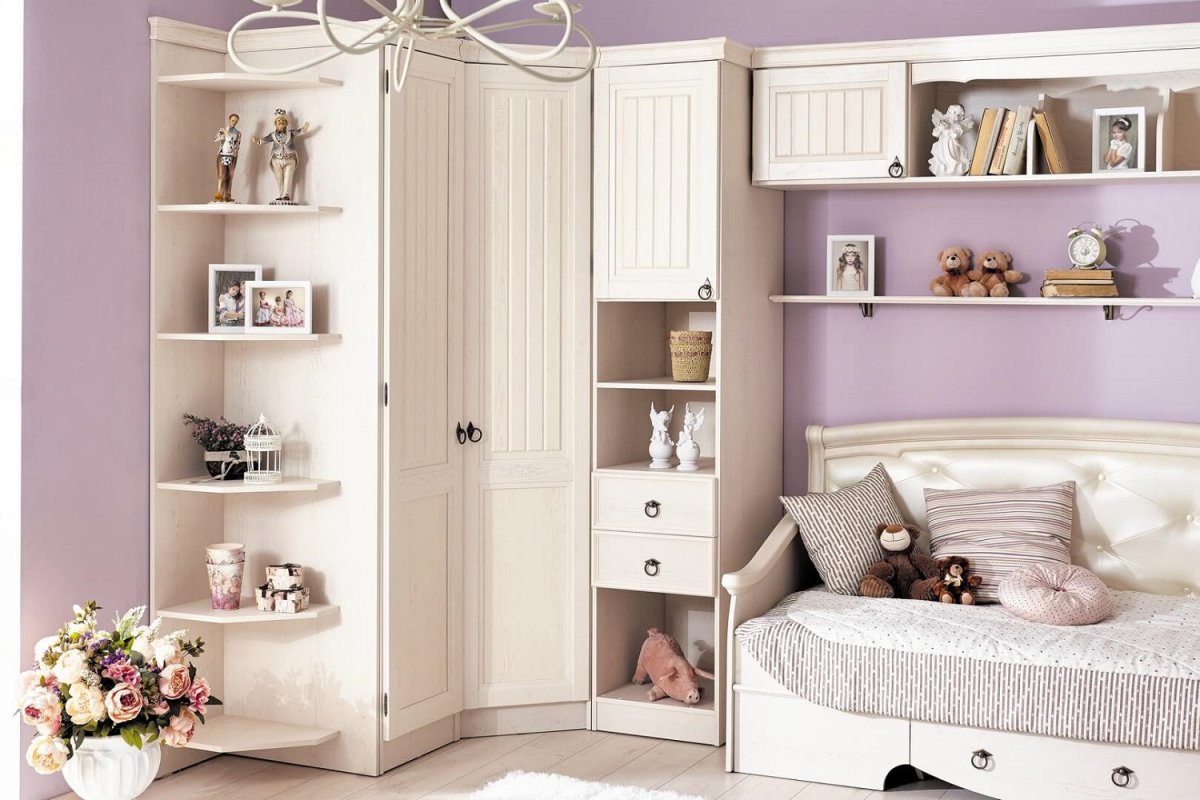 Шкаф Прованс угловой хофф