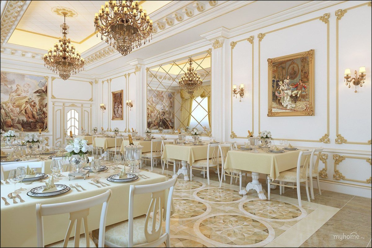 Юсуповский дворец банкетный зал