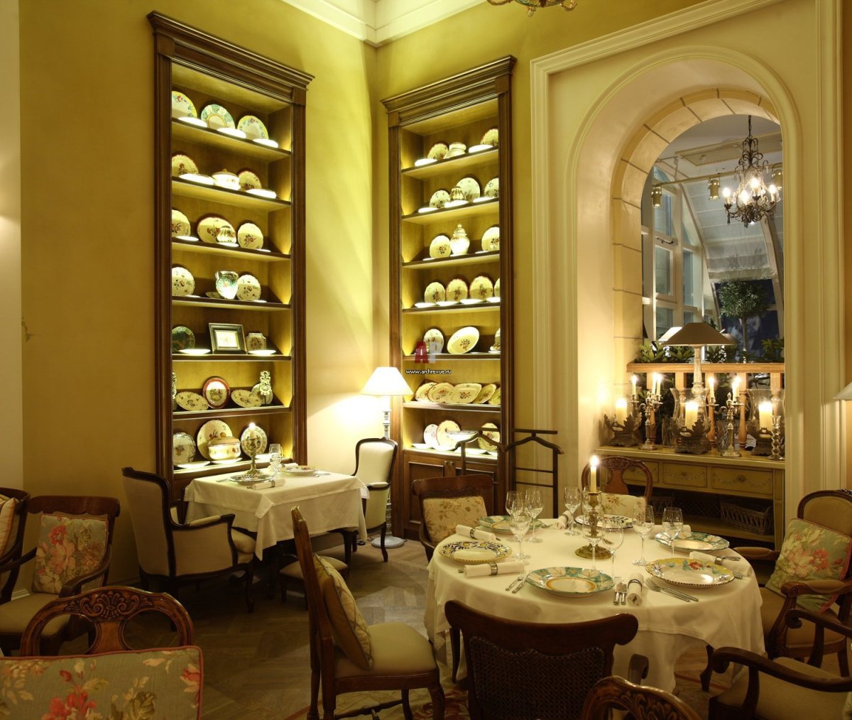 Интерьер итальянского ресторана