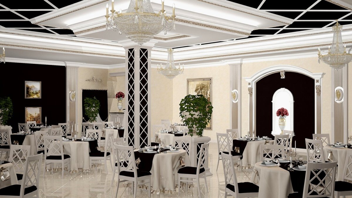 Классический зал ресторана