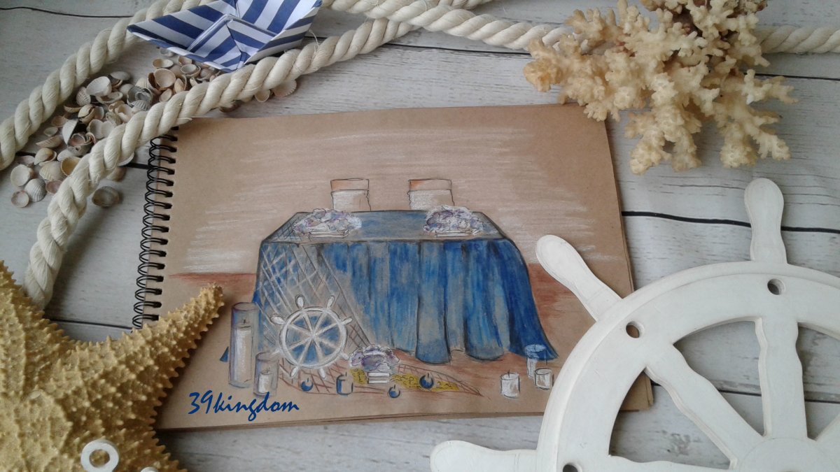 Парилка в морском стиле