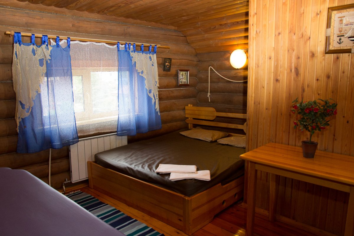 Баня в стиле морского домика