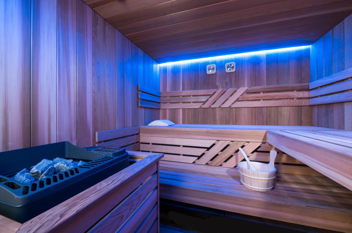 Баня в стиле Hi Tech