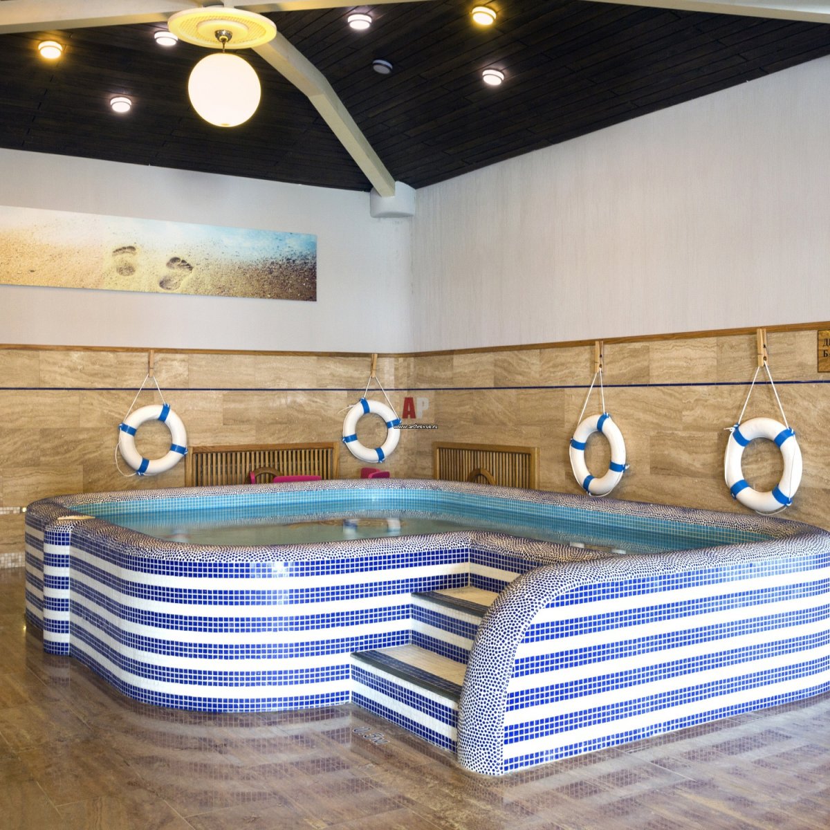 Морская тематика для сауны