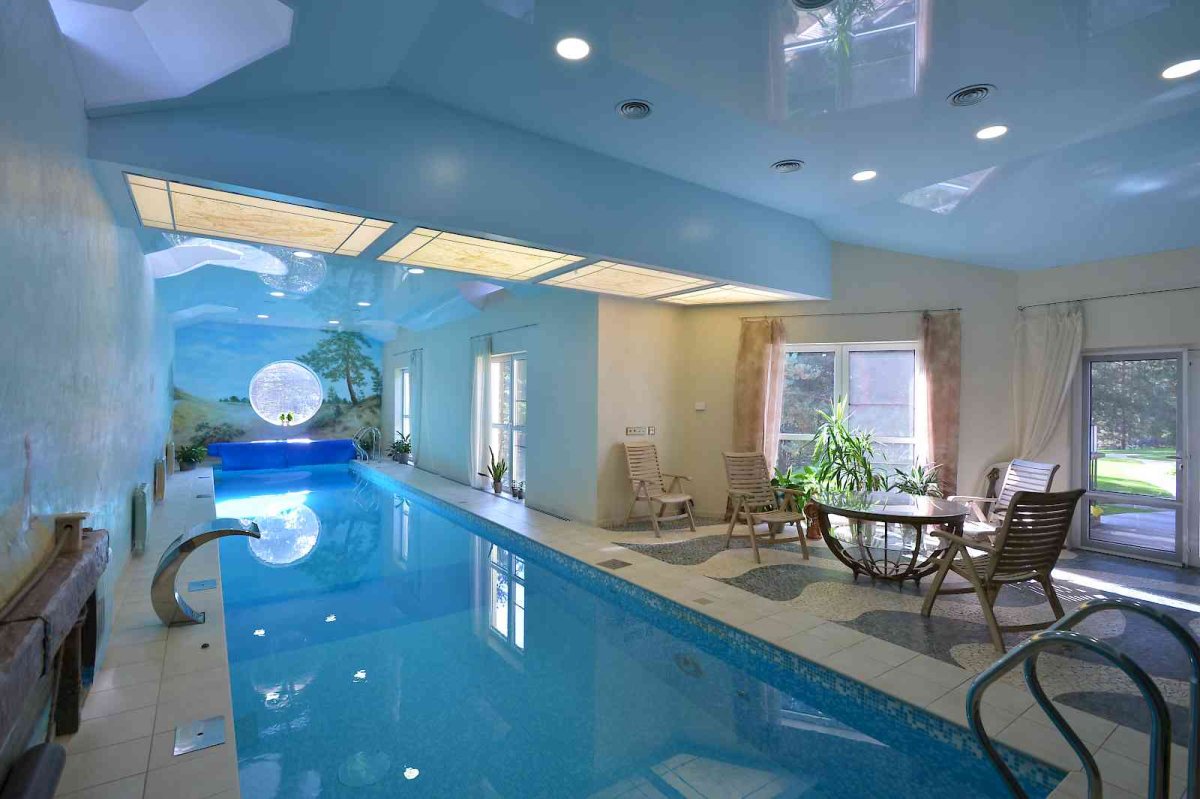 Сауна в морском стиле