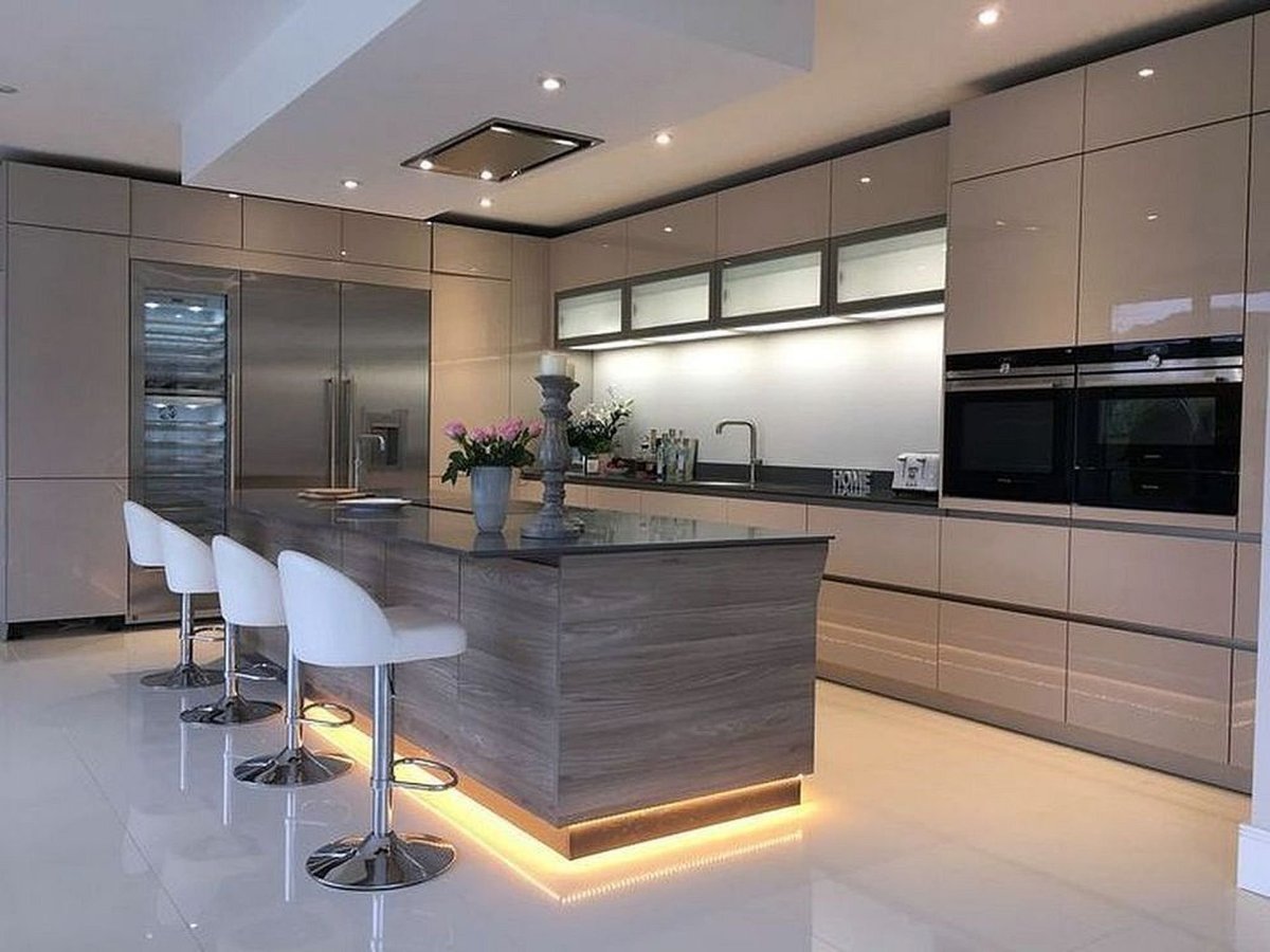 Кухни красивые и модные