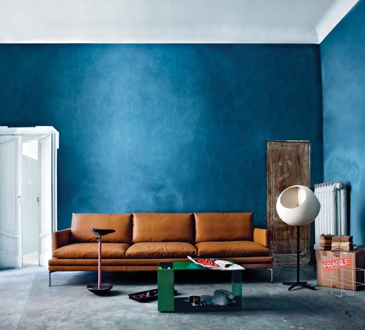 Покрашенные стены