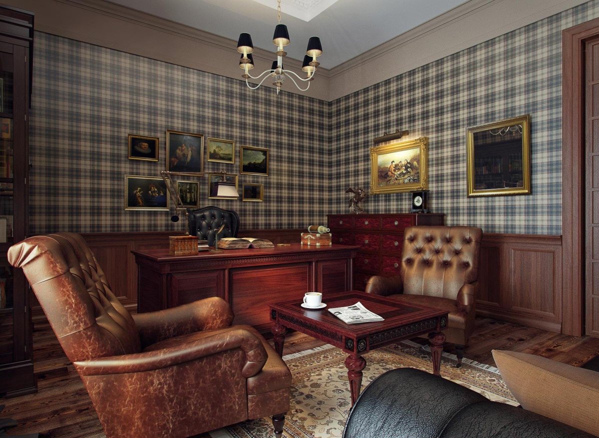 Английский силь в интерьере