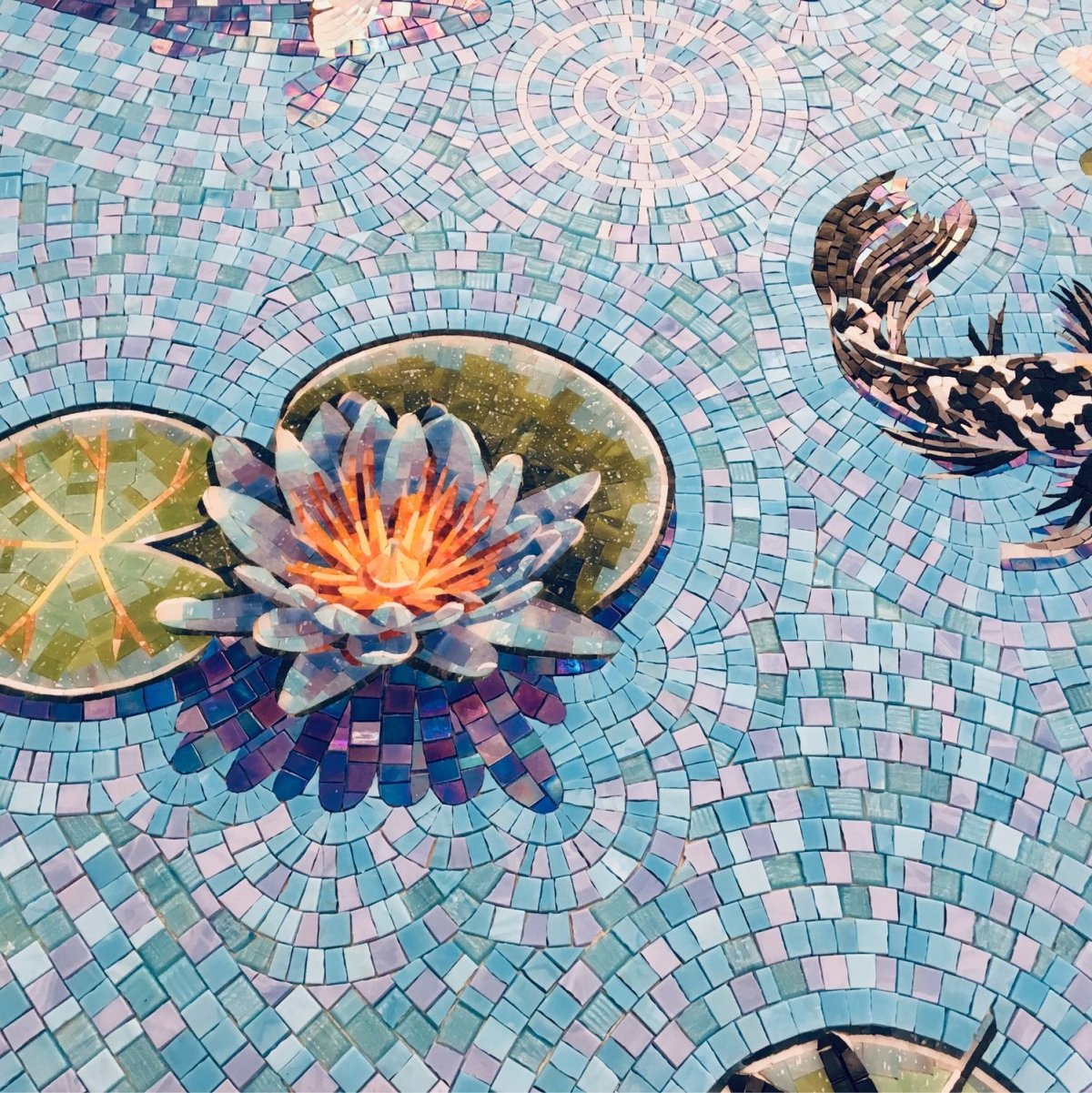 Художественная мозаика в интерьере