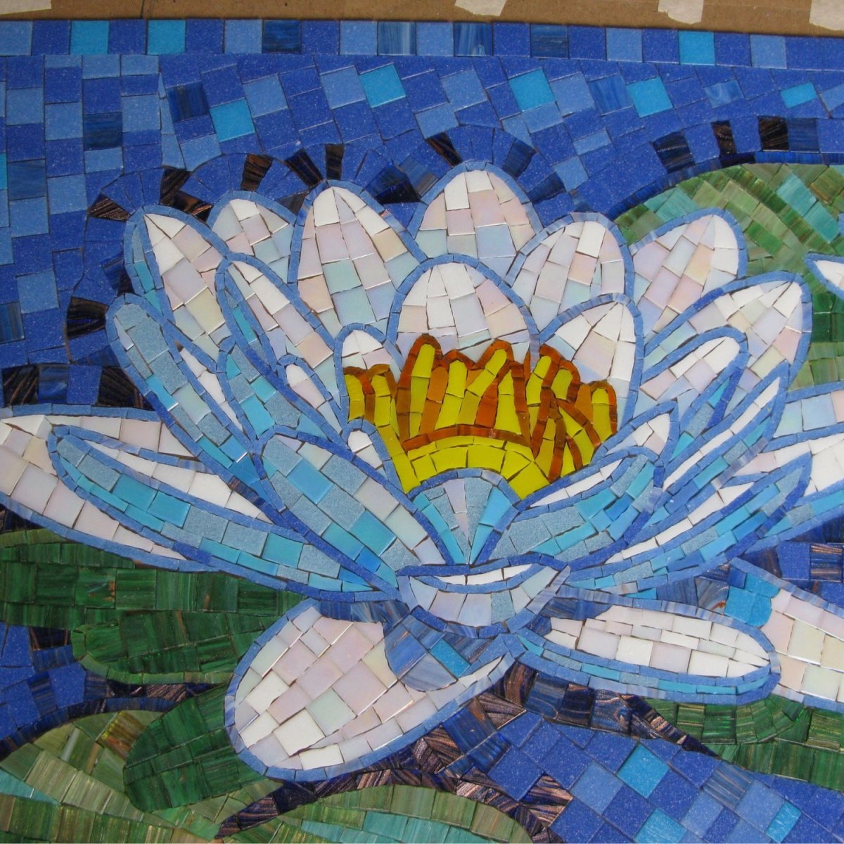 Панно из стеклянной мозаики