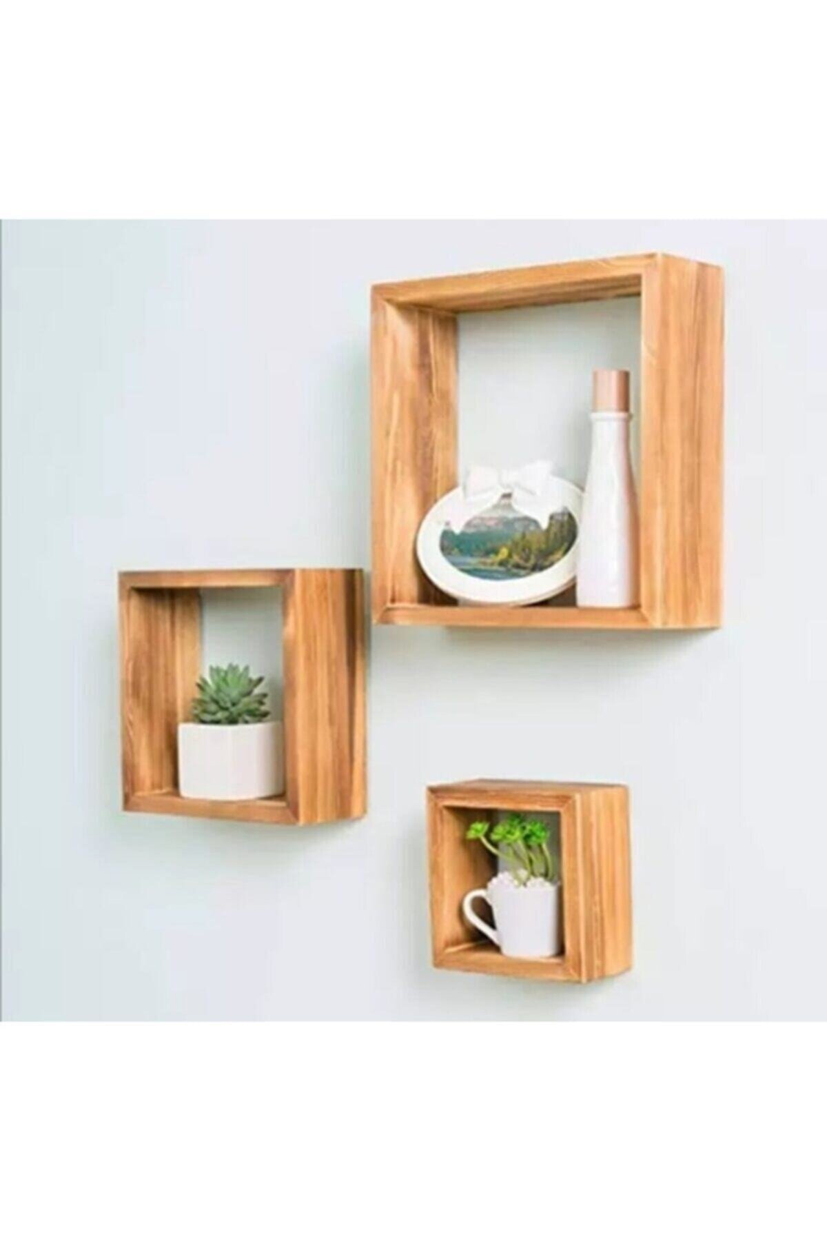 Квадратные полки на стену