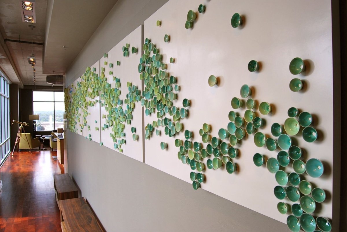 Декоративные инсталляции на стену