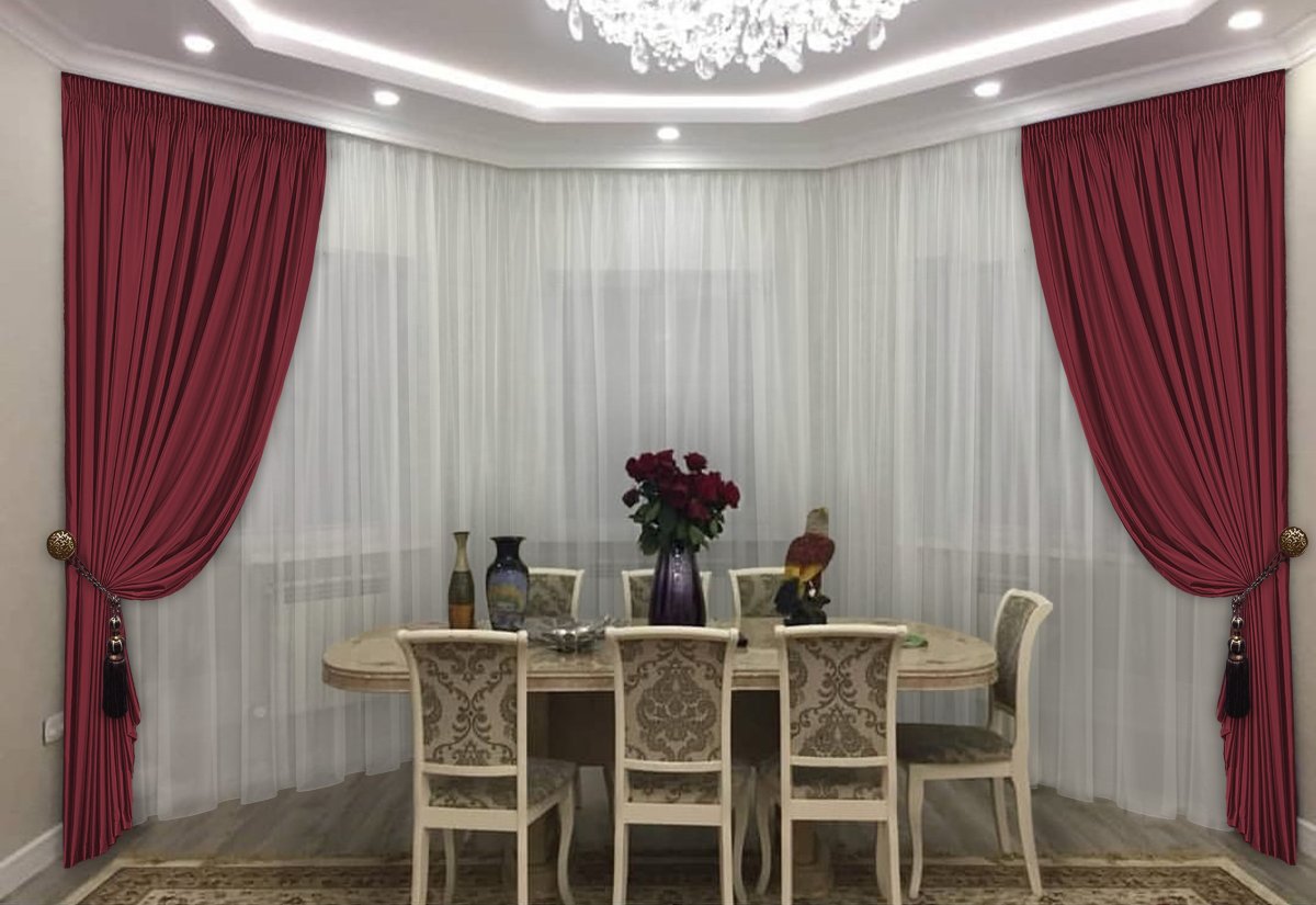 Красивые шторы в гостиную