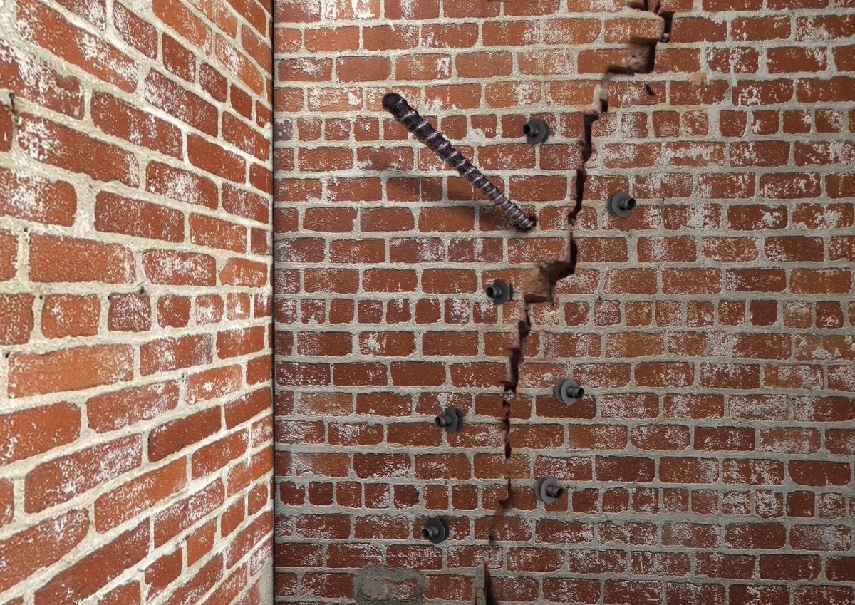 Инъектирование кирпичной кладки