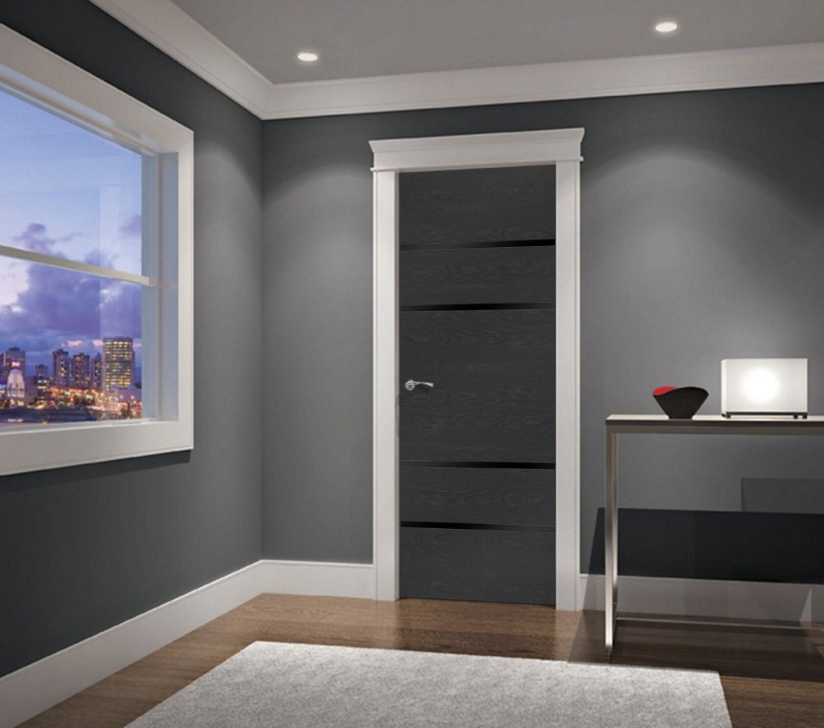 Плинтус профиль Дорс в интерьере