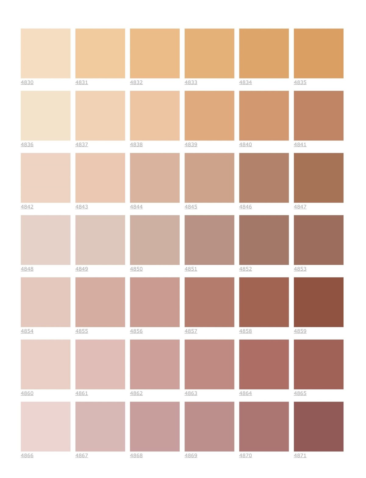 Палитра красок фасадных Тиккурила v316