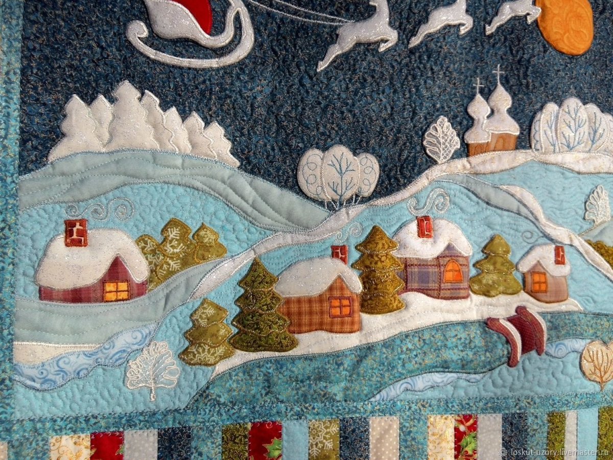 Ирина Галушка Лоскутные картины