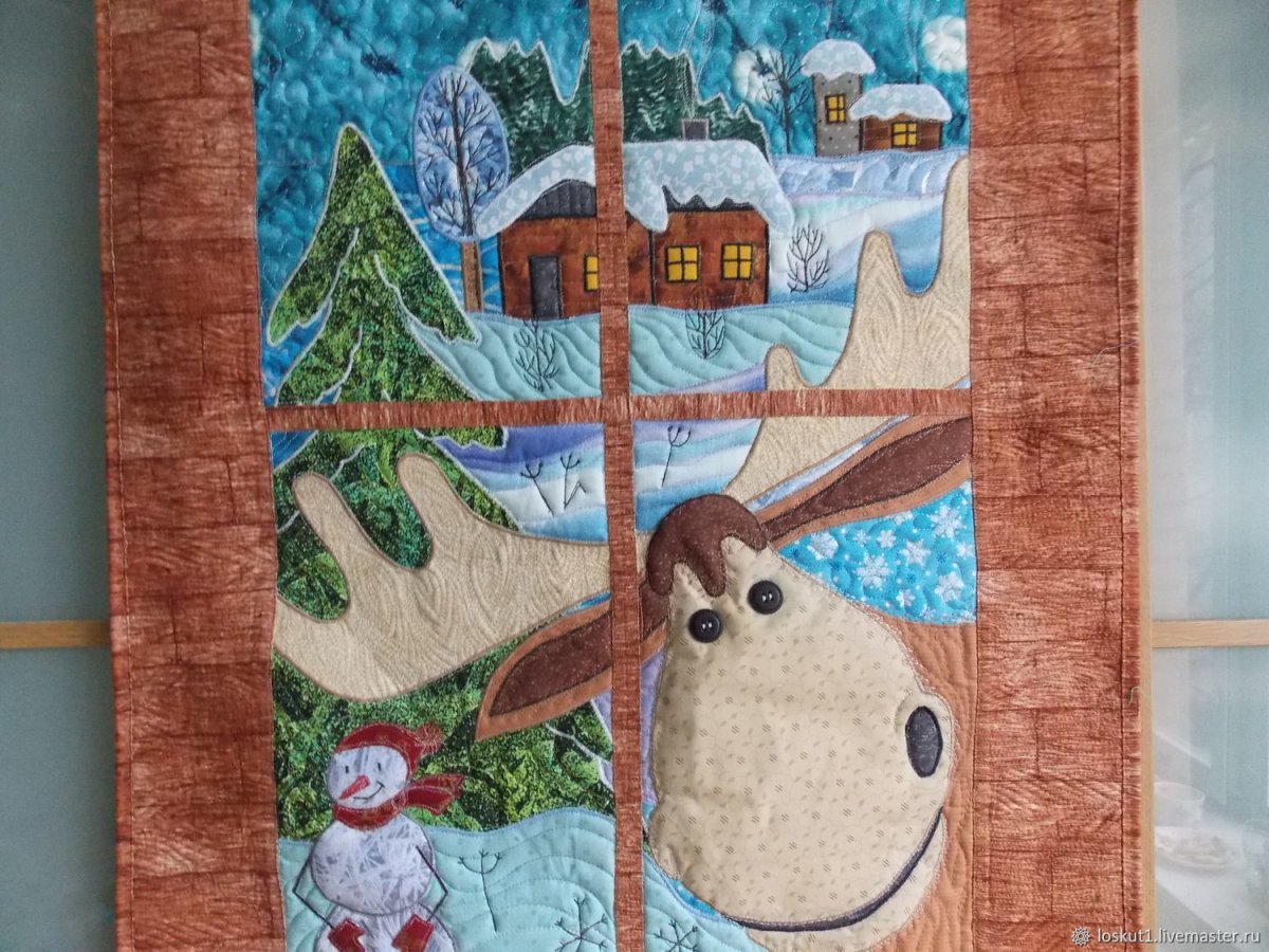 Новогоднее панно