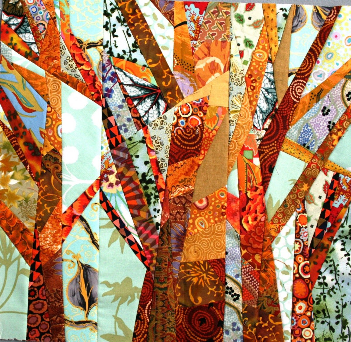 Пэчворк Боро деревья