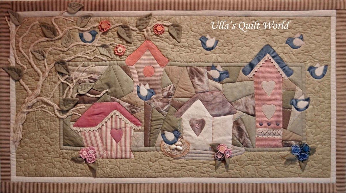 Панно в лоскутной технике