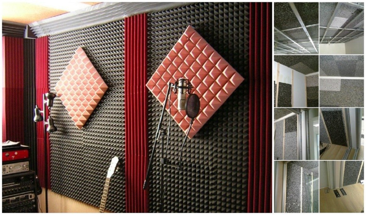 Акустический поролон Kvadra