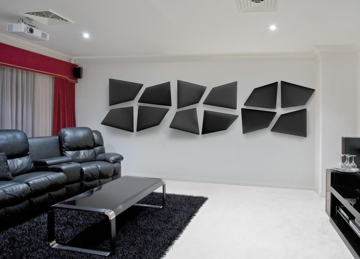 Звукопоглощающие панели в интерьере