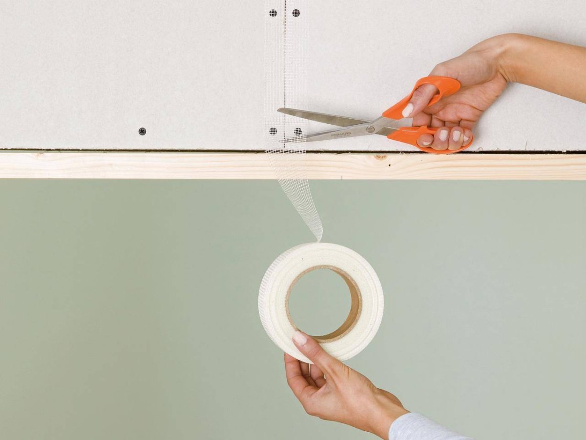 Шпаклевание стыков гипсокартона