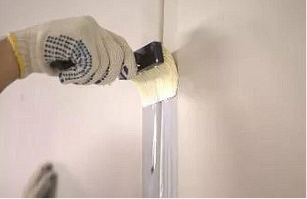 Заделка кромки гипсокартона