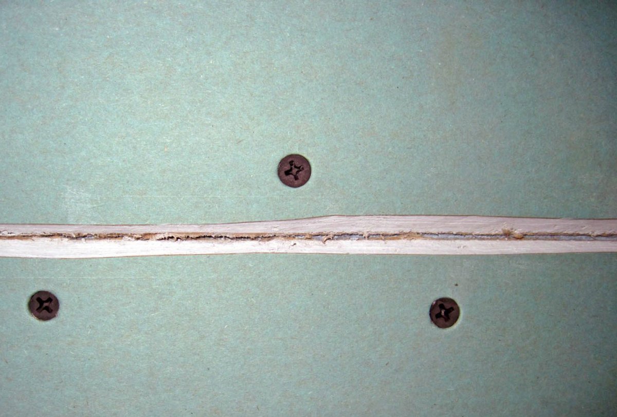 Стык гипсокартонных листов