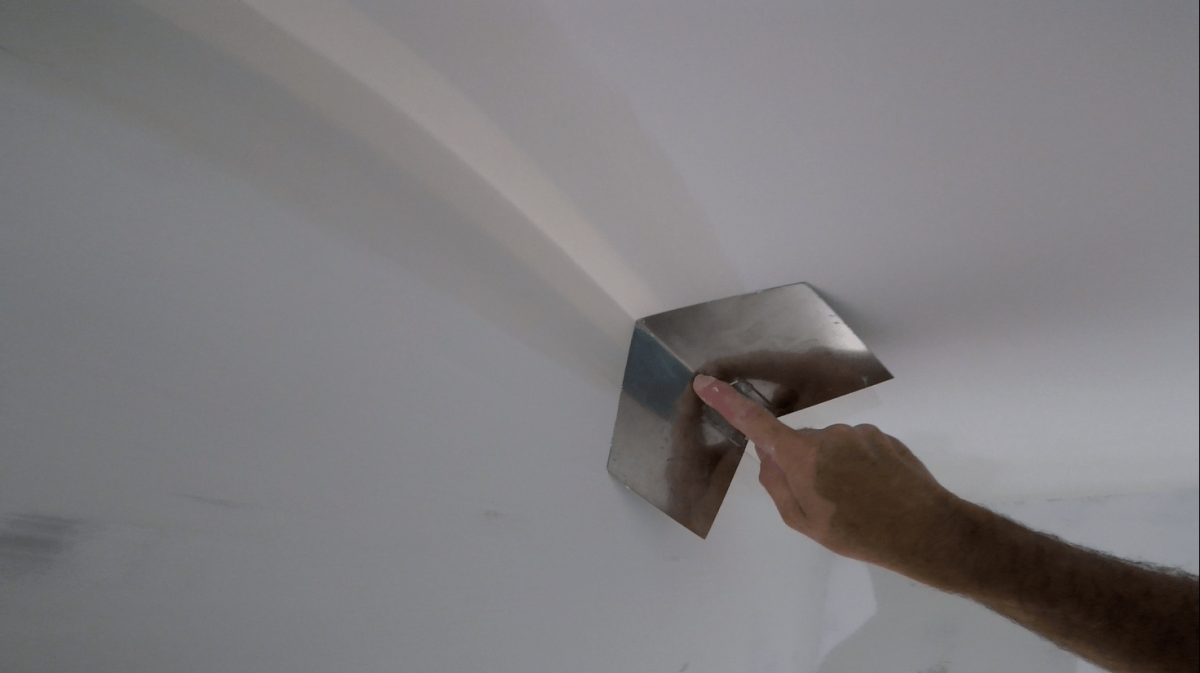 Шпаклевание углов гипсокартона