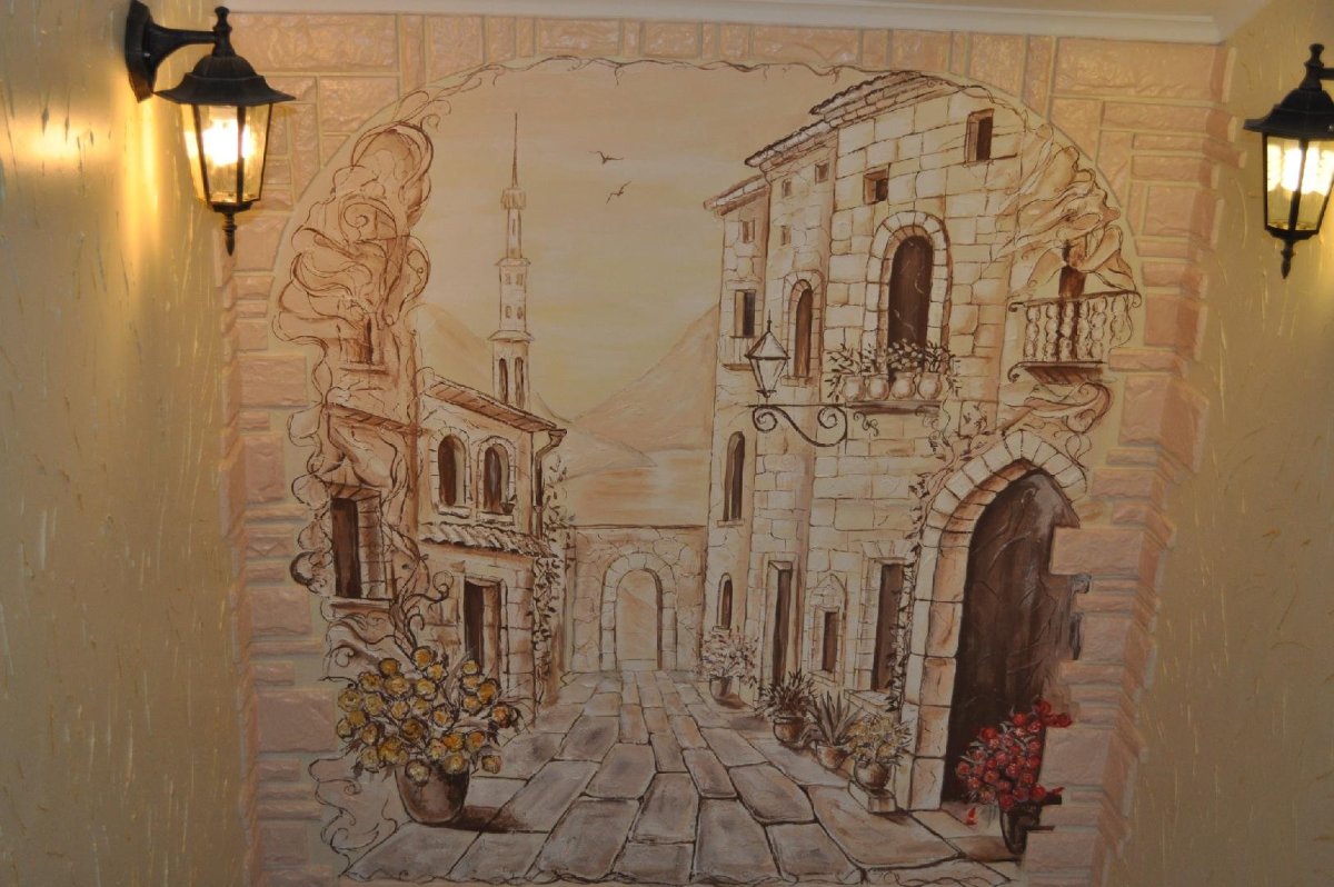 Роспись стен